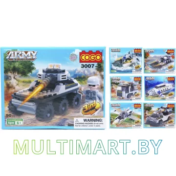 Конструктор Cogo 3007 (8 шт) картинка 5